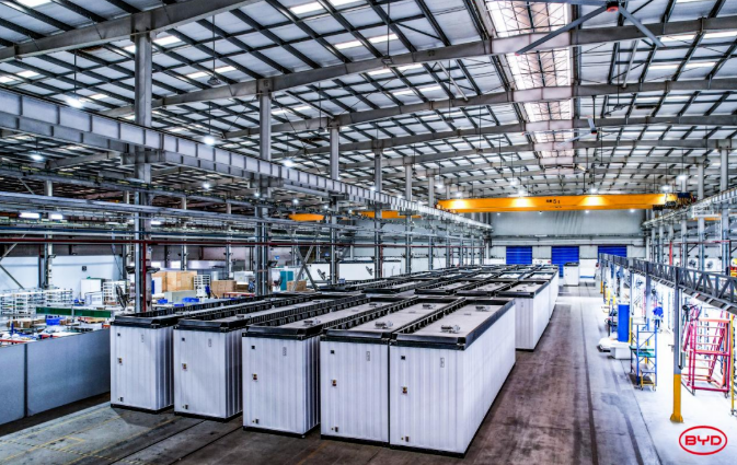 比亞迪儲(chǔ)能系統(tǒng)生產(chǎn)基地 比亞迪儲(chǔ)能系統(tǒng)生產(chǎn)基地