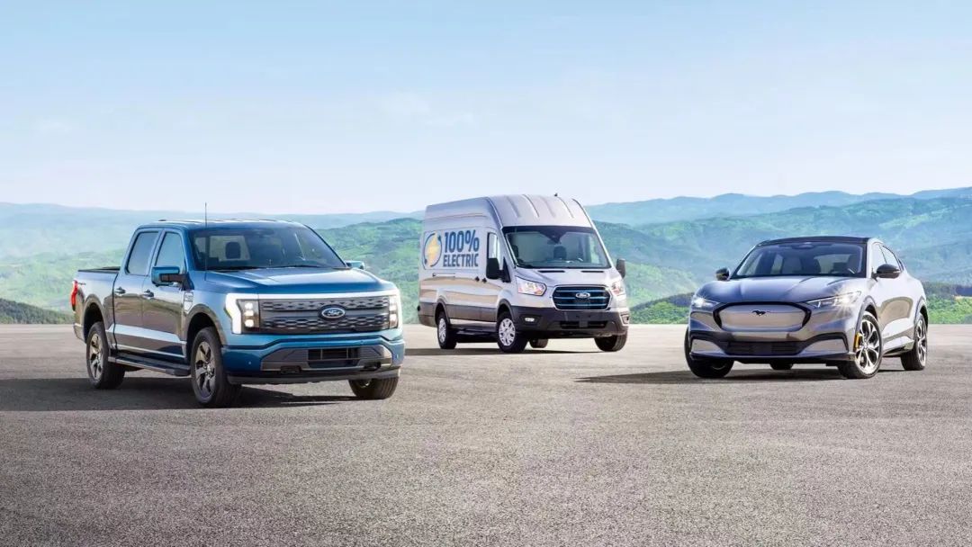 福特汽車純電車型陣容 福特汽車純電車型陣容