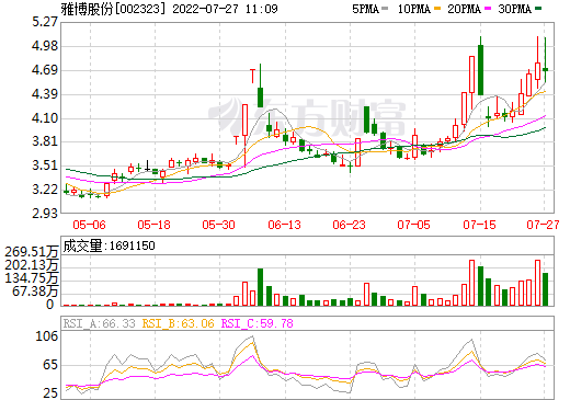 雅博股份 雅博股份