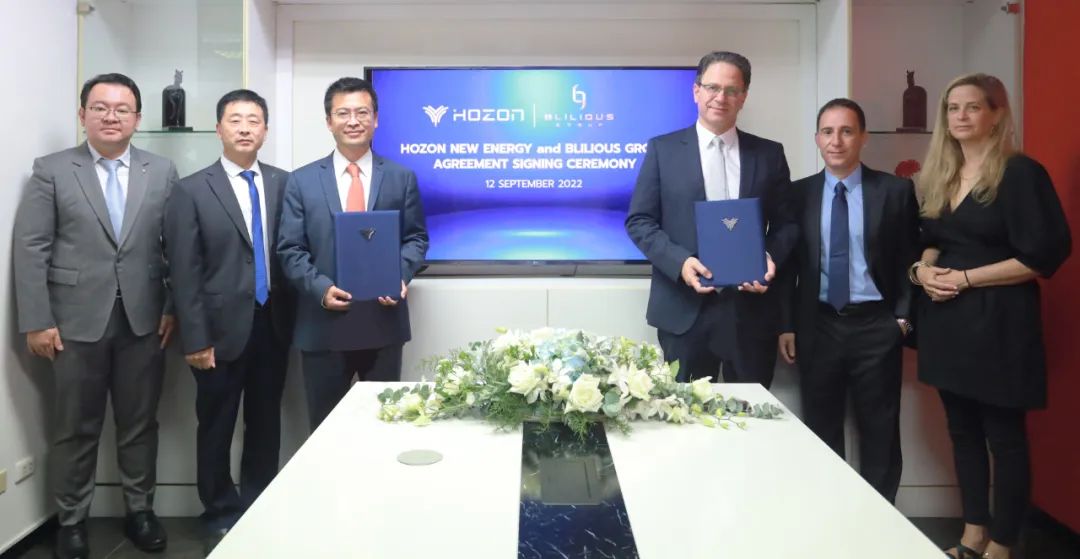 哪吒汽車與以色列領先的經銷商集團公司Blilious Group簽約戰略合作協議 哪吒汽車與以色列領先的經銷商集團公司Blilious Group簽約戰略合作協議