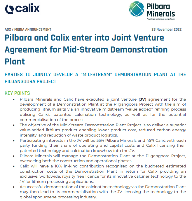 降低鋰生產成本!澳大利亞鋰礦巨頭Pilbara進軍鋰鹽加工業務 降低鋰生產成本!澳大利亞鋰礦巨頭Pilbara進軍鋰鹽加工業務
