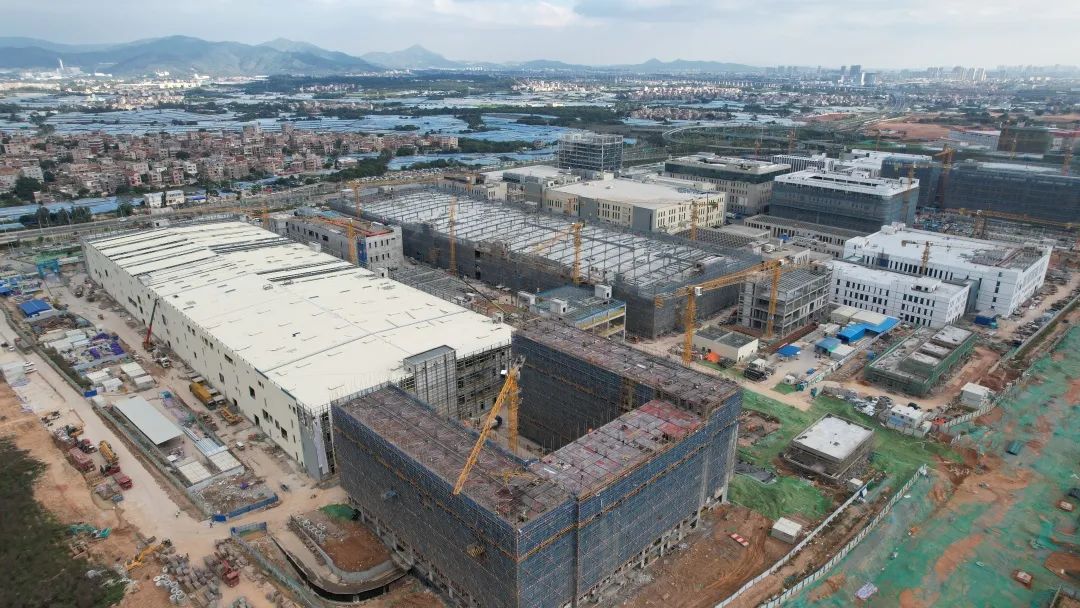 海辰儲能廈門鋰電二期項目施工現場 海辰儲能廈門鋰電二期項目施工現場