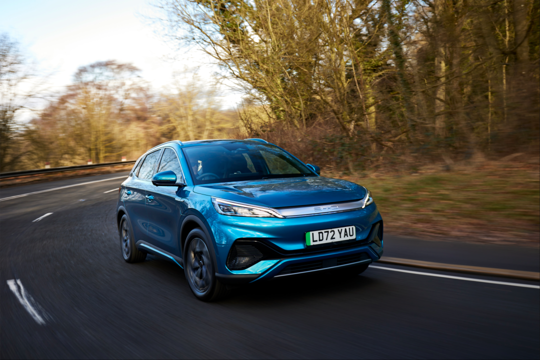 BYD ATTO 3于2023年3月在英國(guó)上市發(fā)售