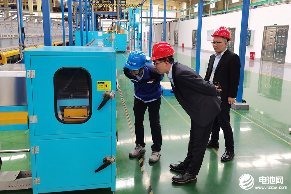 參觀考察湖南邦盛新能源科技集團(tuán)有限公司