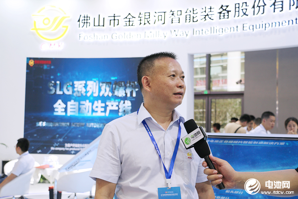 金銀河鋰電裝備事業部總經理李小云