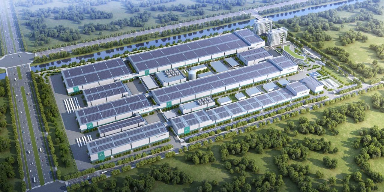 中宏科創(chuàng)杭州總部二期鳥瞰圖