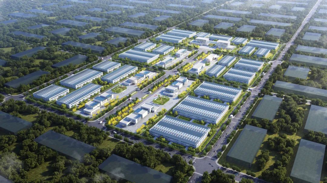 陜西氫能公司榆林氫能產業園（裝備制造）項目效果圖