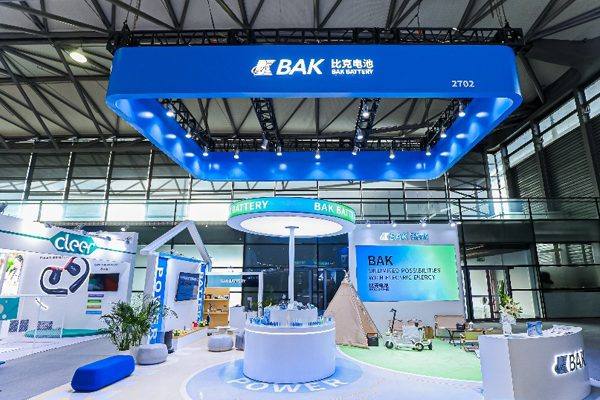 比克電池展臺呈現多場景全域賦能