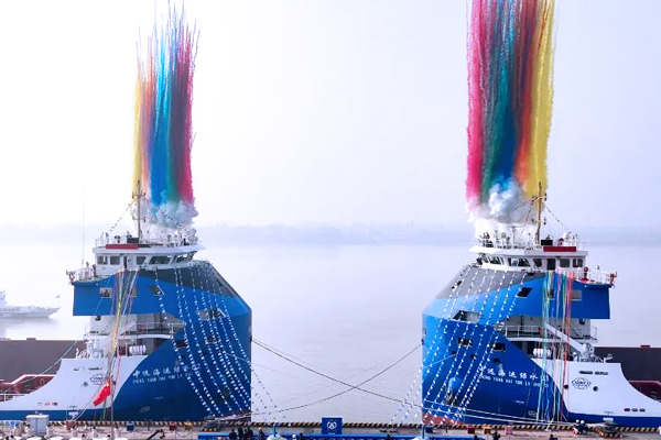 保持世界第一!2023年我國造船三大指標同步增長