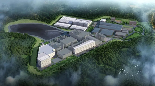 廣州優美廢舊動力電池材料再生利用項目建成后效果圖 圖/格林美 廣州優美廢舊動力電池材料再生利用項目建成后效果圖 圖/格林美