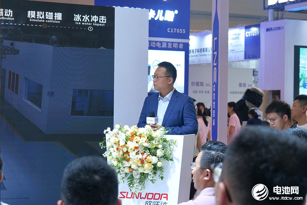 欣旺達動力電池系統產品線總經理鄧杰