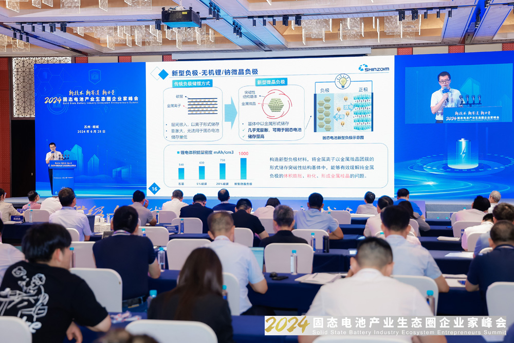 2024固態電池產業生態圈企業家峰會現場 2024固態電池產業生態圈企業家峰會現場