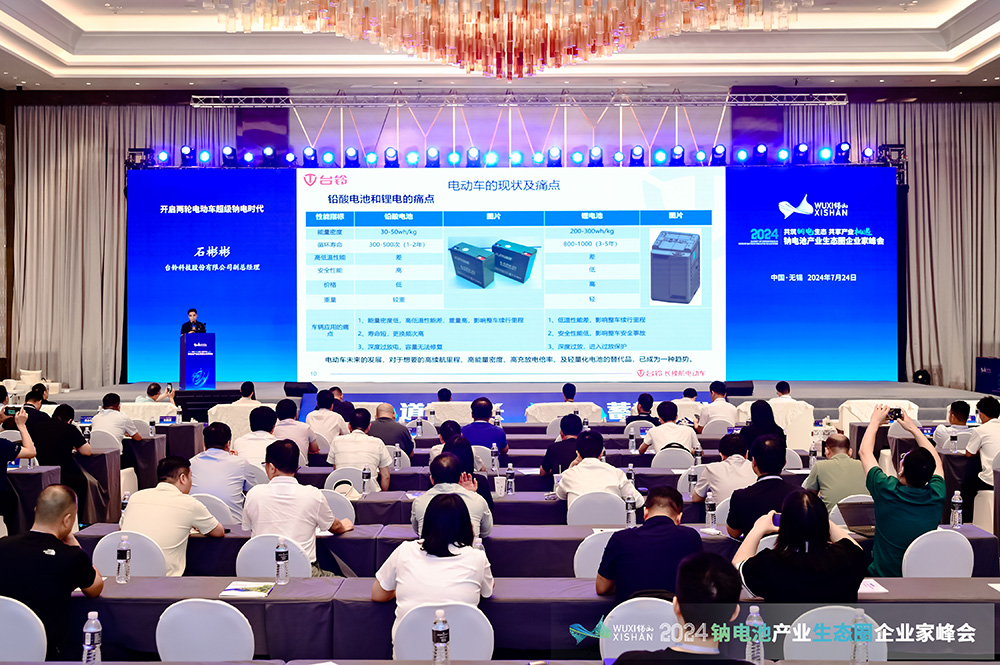 2024中國(無錫)鈉電池產業生態圈企業家峰會現場 2024中國(無錫)鈉電池產業生態圈企業家峰會現場
