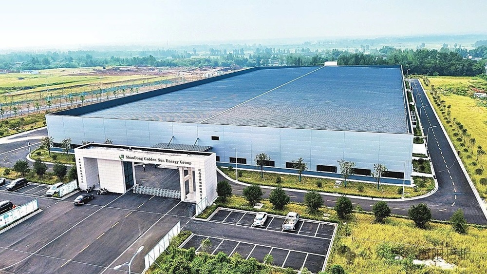 貴登年產(chǎn)能60億Wh高端鋰電PACK動(dòng)力儲(chǔ)能項(xiàng)目廠房 全媒體記者 張?zhí)m 攝