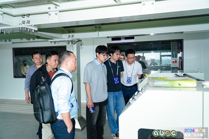 ABEC 2024 | 第11屆中國（廣州）電池新能源產業國際高峰論壇與會嘉賓參觀考察捷盟智能