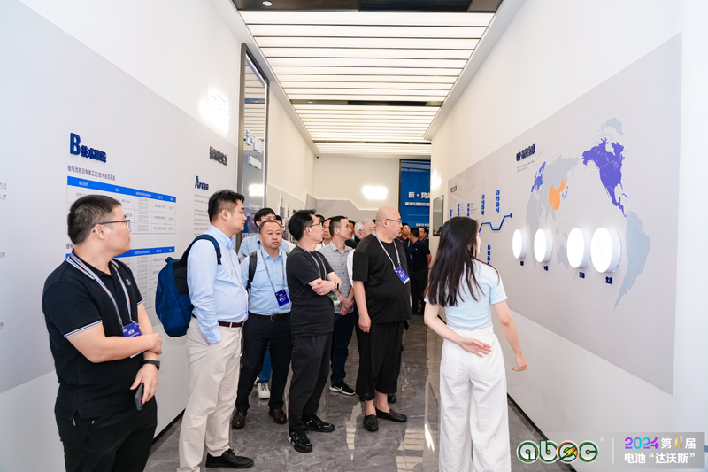 ABEC 2024 | 第11屆中國（廣州）電池新能源產業國際高峰論壇與會嘉賓參觀考察捷盟智能